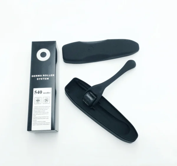 Derma Roller for Skin,Beard & Hair 0.2mm.25mm.3mm needle- Micro Face Roll Tool 540 Needles for Facial,Body & Hair Growth - Image 3