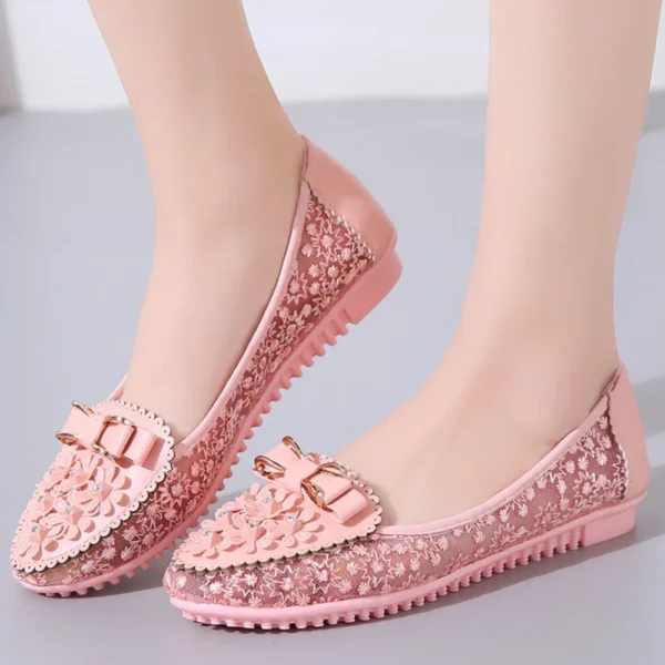 Women Sneakers 2024 Loafers Summer Breathable Solid Color Designer Sneakers Women Non-slip Casual Ladies Shoes Zapatos De Mujer - Image 2