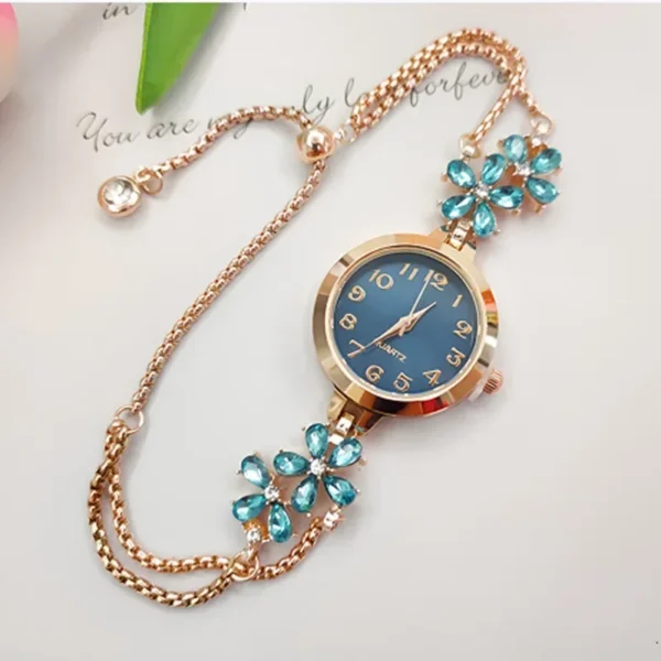 reloj mujer Luxury Women Watch Gold Fine Strap Ladies Watch for Bracelet Montre Femme Female Wrist Watch Women Clock Relojes - Image 3
