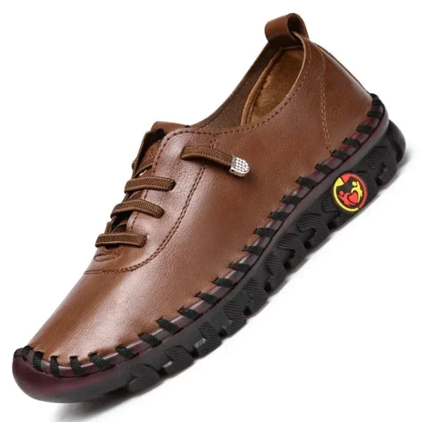 New Women Sneakers Summer Autumn Pu Leather Platform Loafers Lace Up Comfort Flat Slip on Mom Shoe Plus Size Light Mujer Zapatos - Image 5