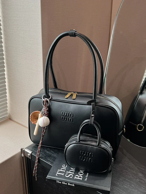 Retro large capacity bag for women 2024 new autumn/winter work handbag pillow bag shoulder messenger bag - Image 3