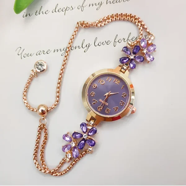 reloj mujer Luxury Women Watch Gold Fine Strap Ladies Watch for Bracelet Montre Femme Female Wrist Watch Women Clock Relojes - Image 2