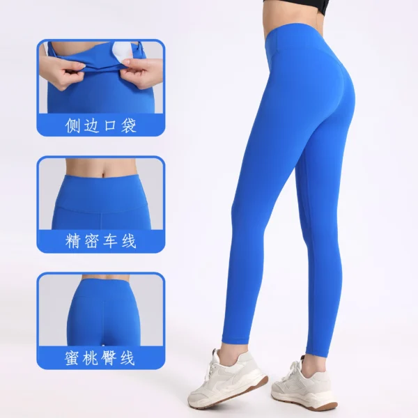 Four sided stretching Leggings Yoga Pants Soft Naked-Feel Sport Women's Tights High Waist Gym Jogging Fitness Athletic Legging - Image 6