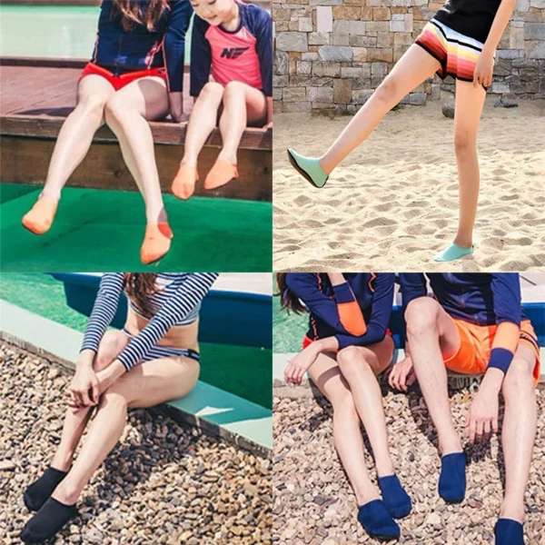 Unisex Water Shoes Swimming Diving Socks Summer Aqua Beach Sandal Flat Shoe Seaside Non-Slip Sneaker Socks Slipper for Men Women - Image 2