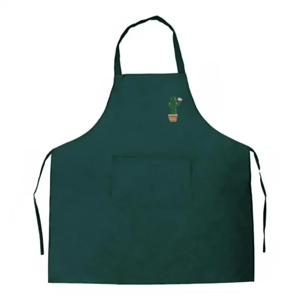 Waterproof Oilproof Apron Home Kitchen Apron With Large Pocket Fashion Abrasion Resistant Workwear For Women And Men M4P0 - Image 5