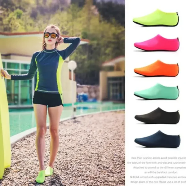 Beach Swimming Water Sport Socks Barefoot Sneaker Gym Yoga Fitness Dance Swim Surfing Diving Snorkeling Shoes for Men Women - Image 3