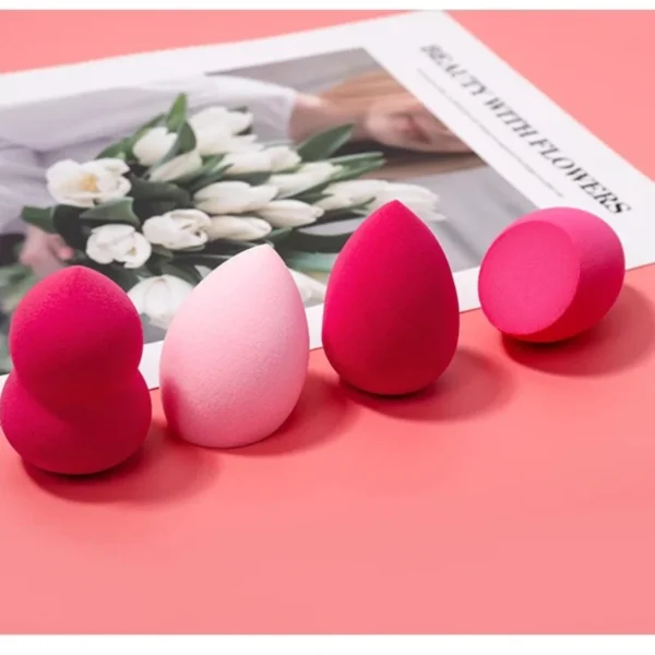 1Pc Cosmetic Puff Powder Puff Smooth Women's Makeup Foundation Sponge Beauty To Make Up Tools & Accessories Water-drop Shape - Image 3