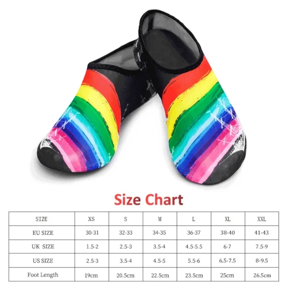 Unisex Water Shoes Swimming Diving Socks Summer Aqua Beach Sandal Flat Shoe Seaside Non-Slip Sneaker Socks Slipper for Men Women - Image 6