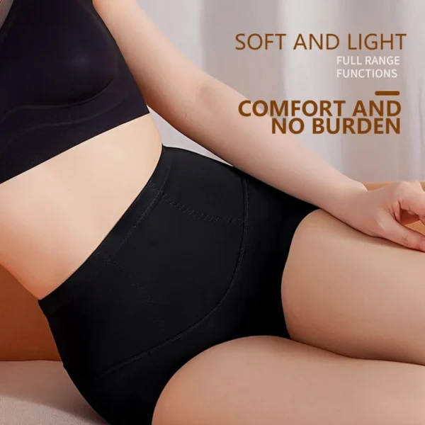 Women Belly Tummy Control Middle Waist Shapewear Woman Plus Seamless Ruffles Underpants Underwear Lingerie Panties Butt Lift - Image 5