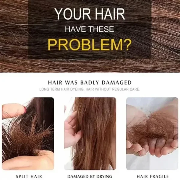 30/500ml Keratin Hair Mask 5 Seconds Professional Repair Damage Frizzy Soft Smoothing Shiny Hair Deep Moisturizing Hair Care - Image 3