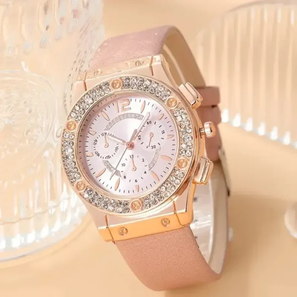2pcs Set Womens Butterfly Watches Ladies Fashion Watch New Simple Casual Women Analog WristWatch Bracelet Gift - Image 6
